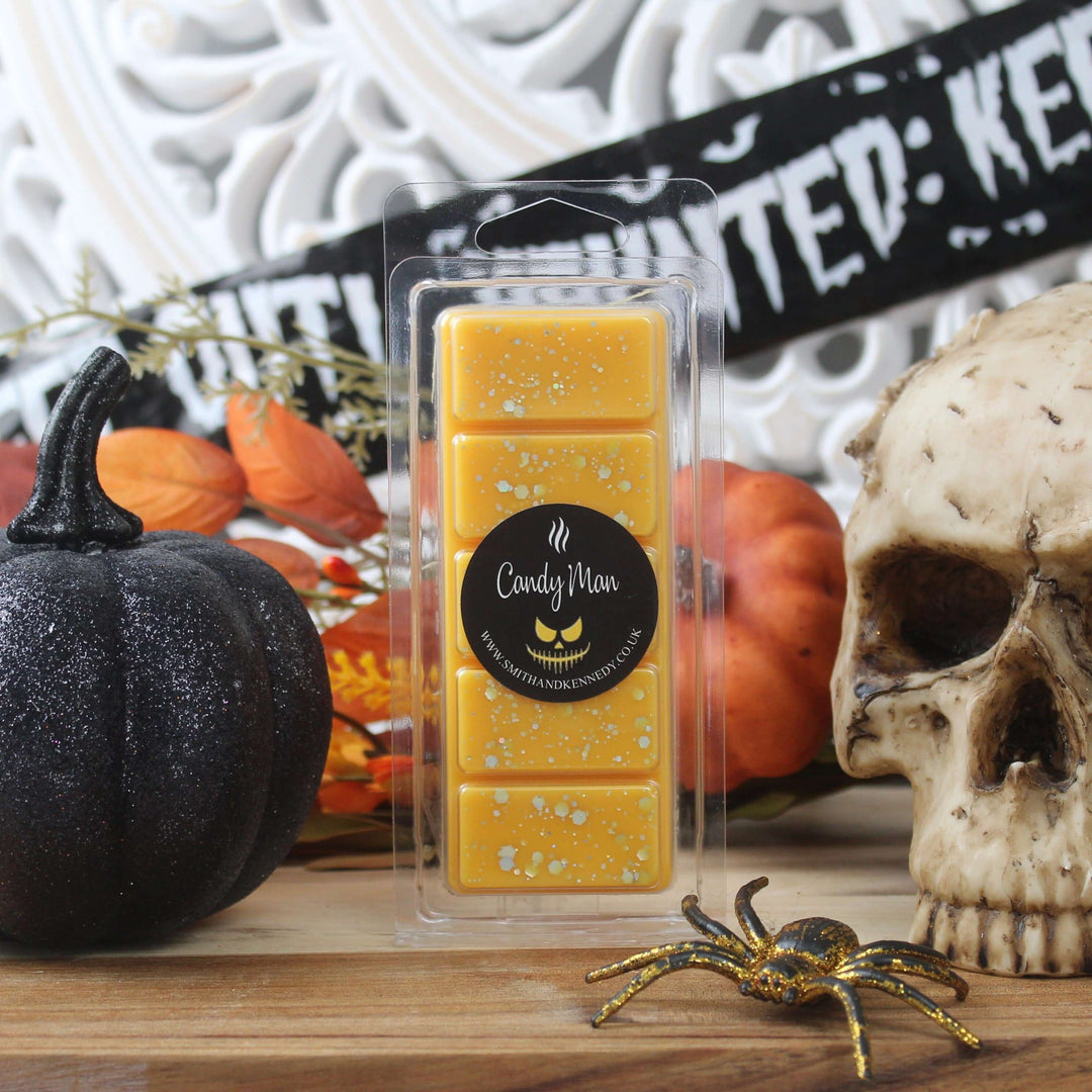 Candy Man Halloween wax melt by Smith &amp; Kennedy Scents UK