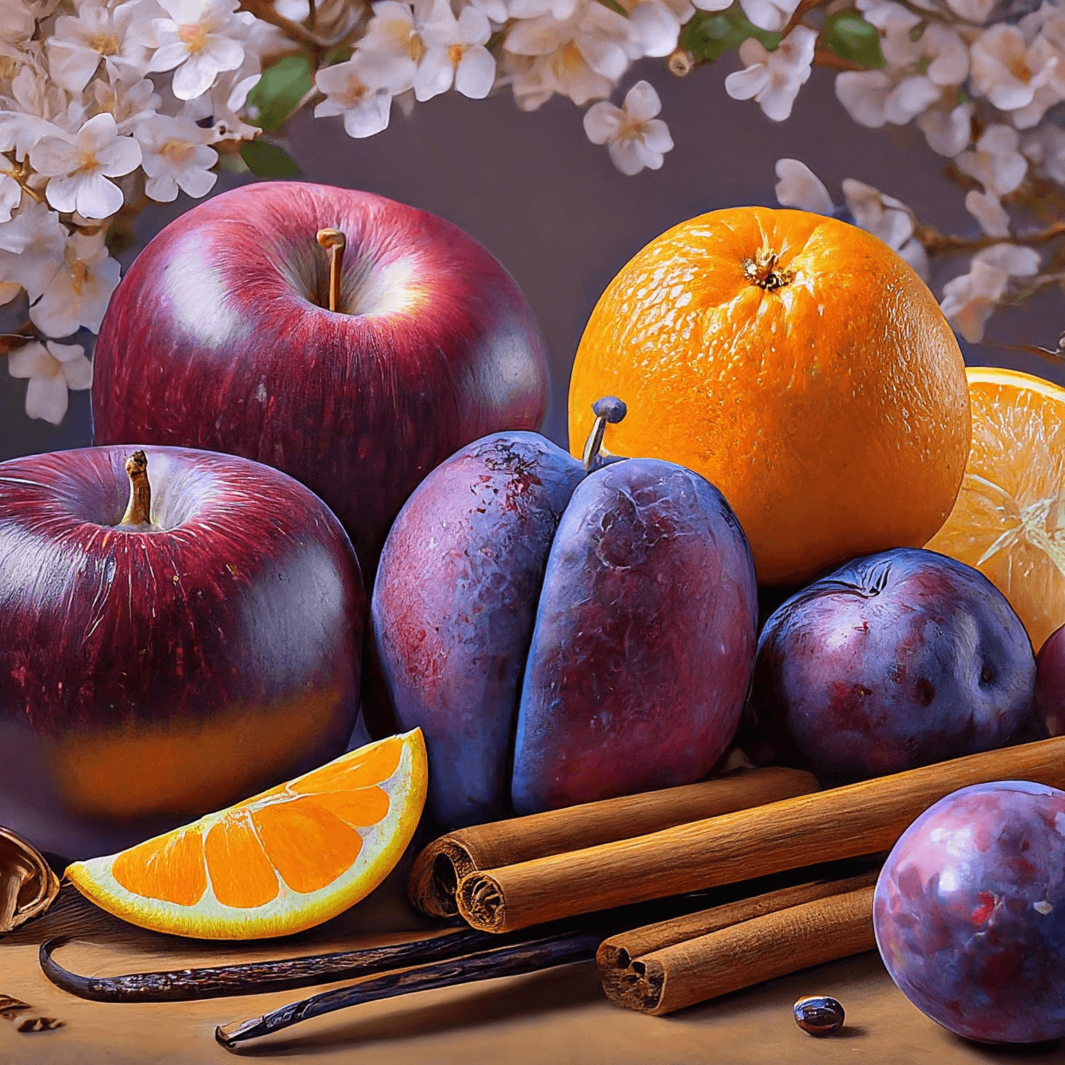 Cherry Blossom &amp; Plum Scented Wax Melt Snap Bar by smith & kennedy scents UK