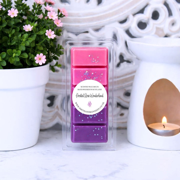 Frosted Rose Wonderland Laundry Inspired Wax Melt Snap Bar