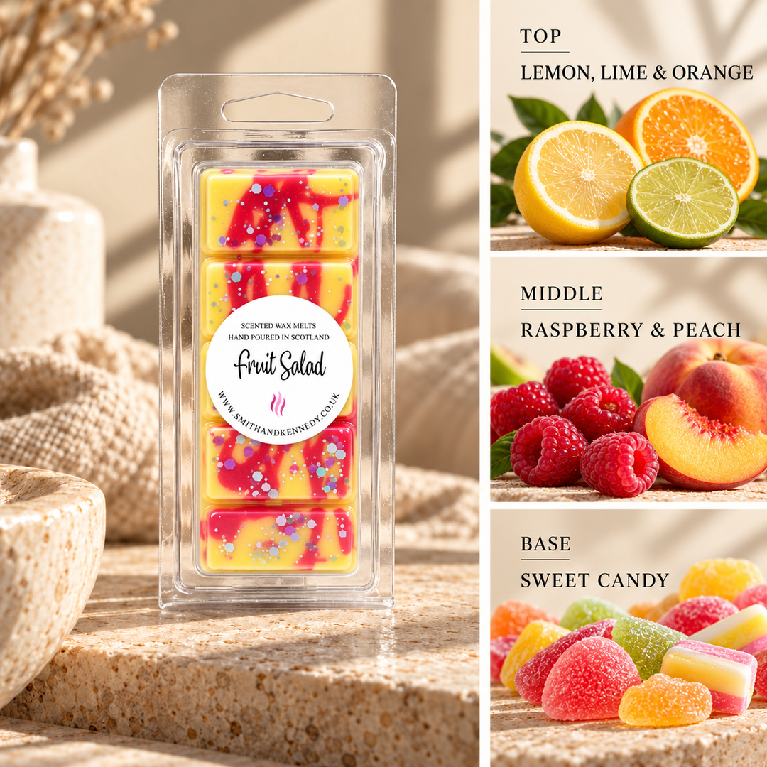 Fruit Salad sweet inspired wax melt snap bar by Smith &amp; Kennedy Scents