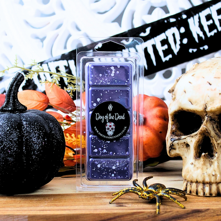 Day of the Dead wax melt in the Halloween bundle
