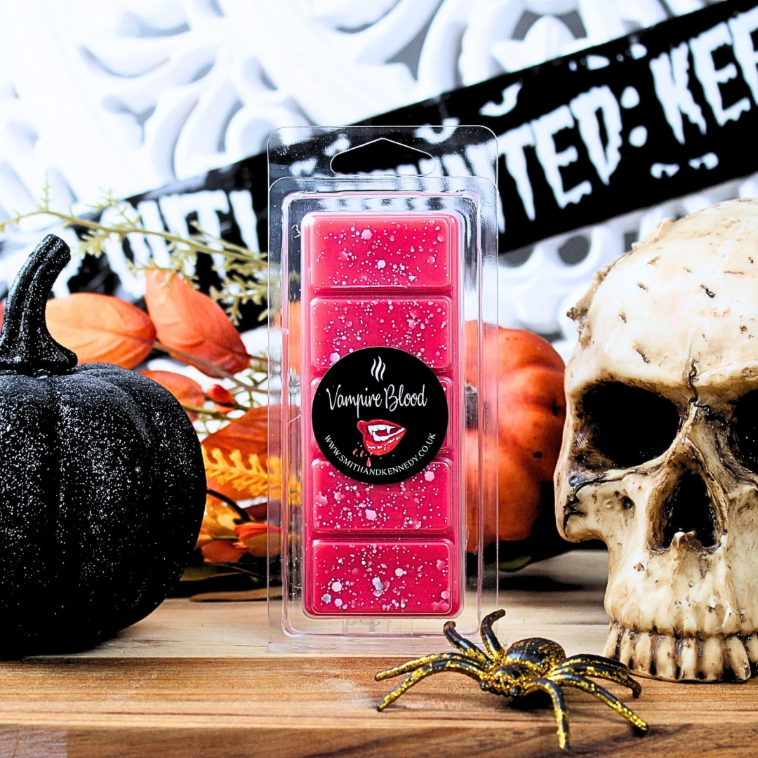 Vampire Blood wax melt in the Halloween bundle