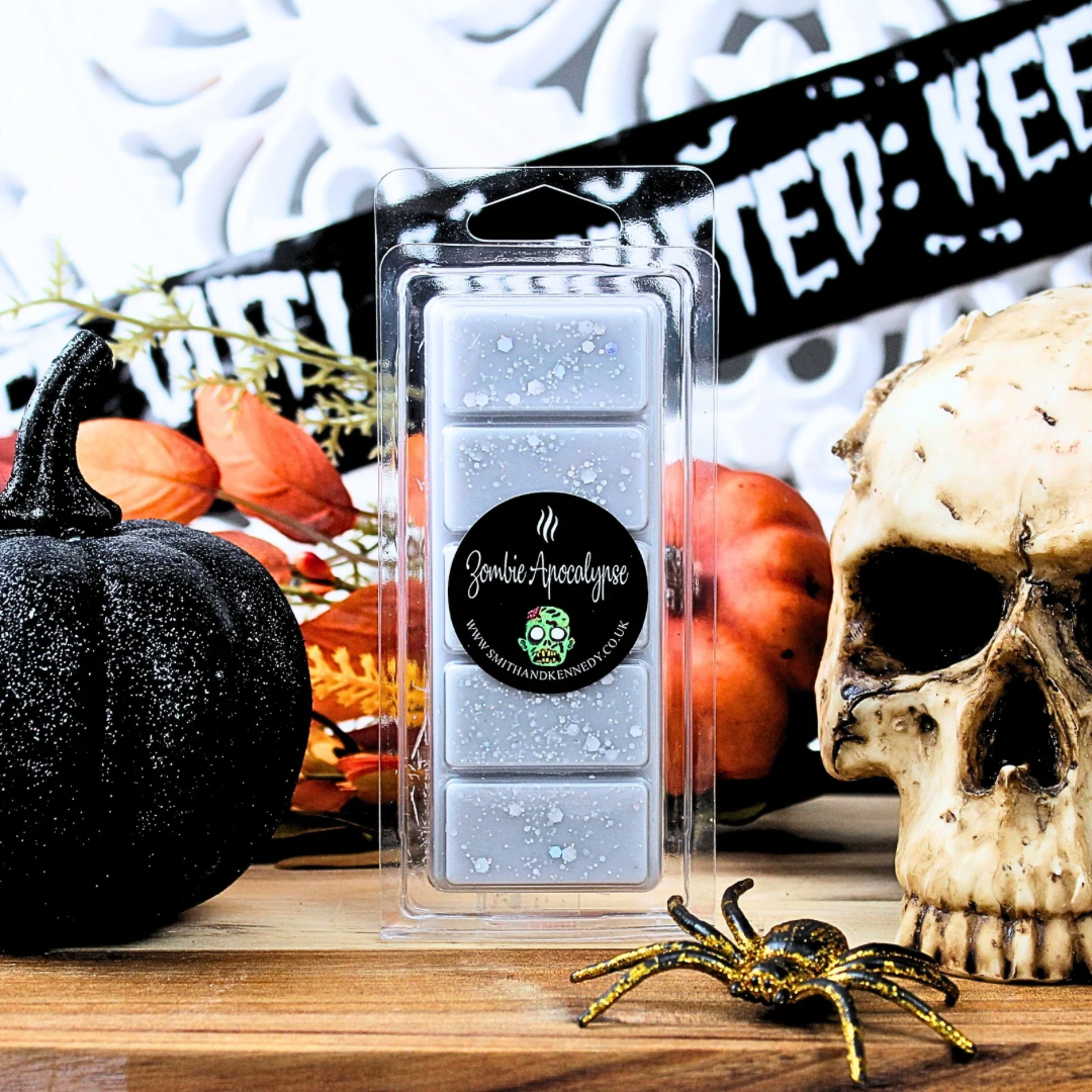 Zombie Apocalypse wax melt in the Halloween bundle
