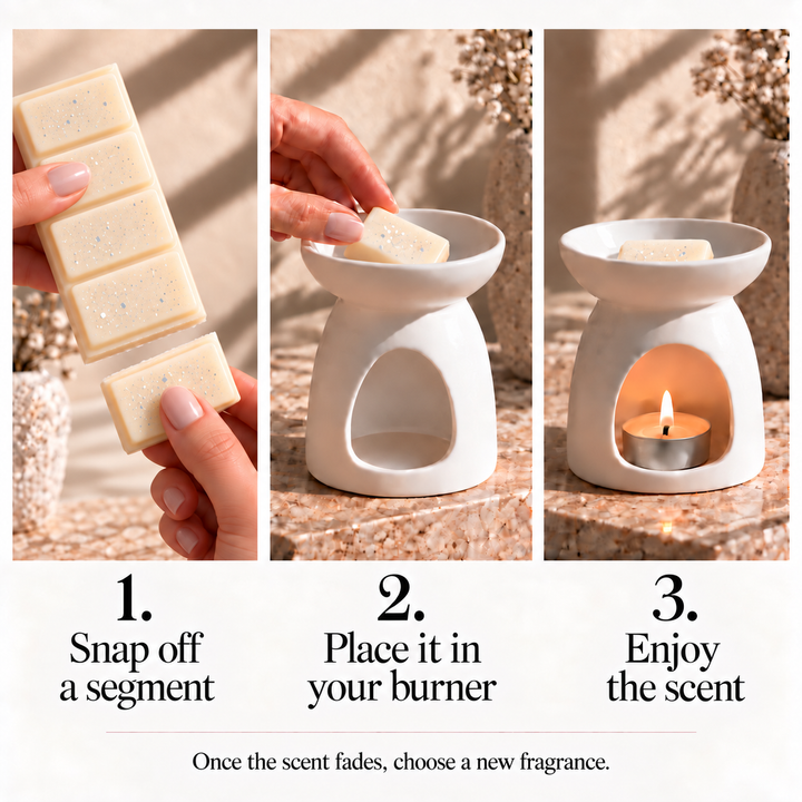 How to use Smith &amp; Kennedy Scents wax melt snap bars