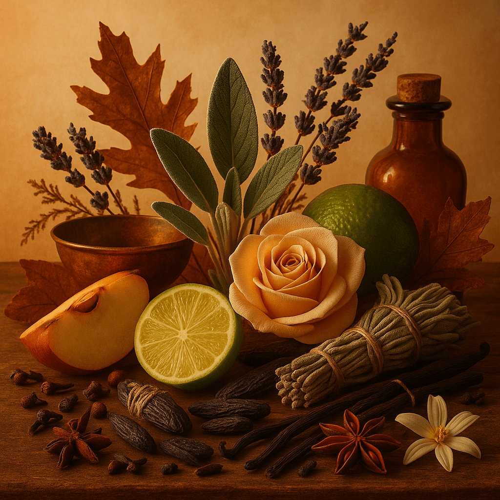 Midnight Sage & Tonka Autumn Fragrance Wax Melt - Luxury Scented Wax Melts UK