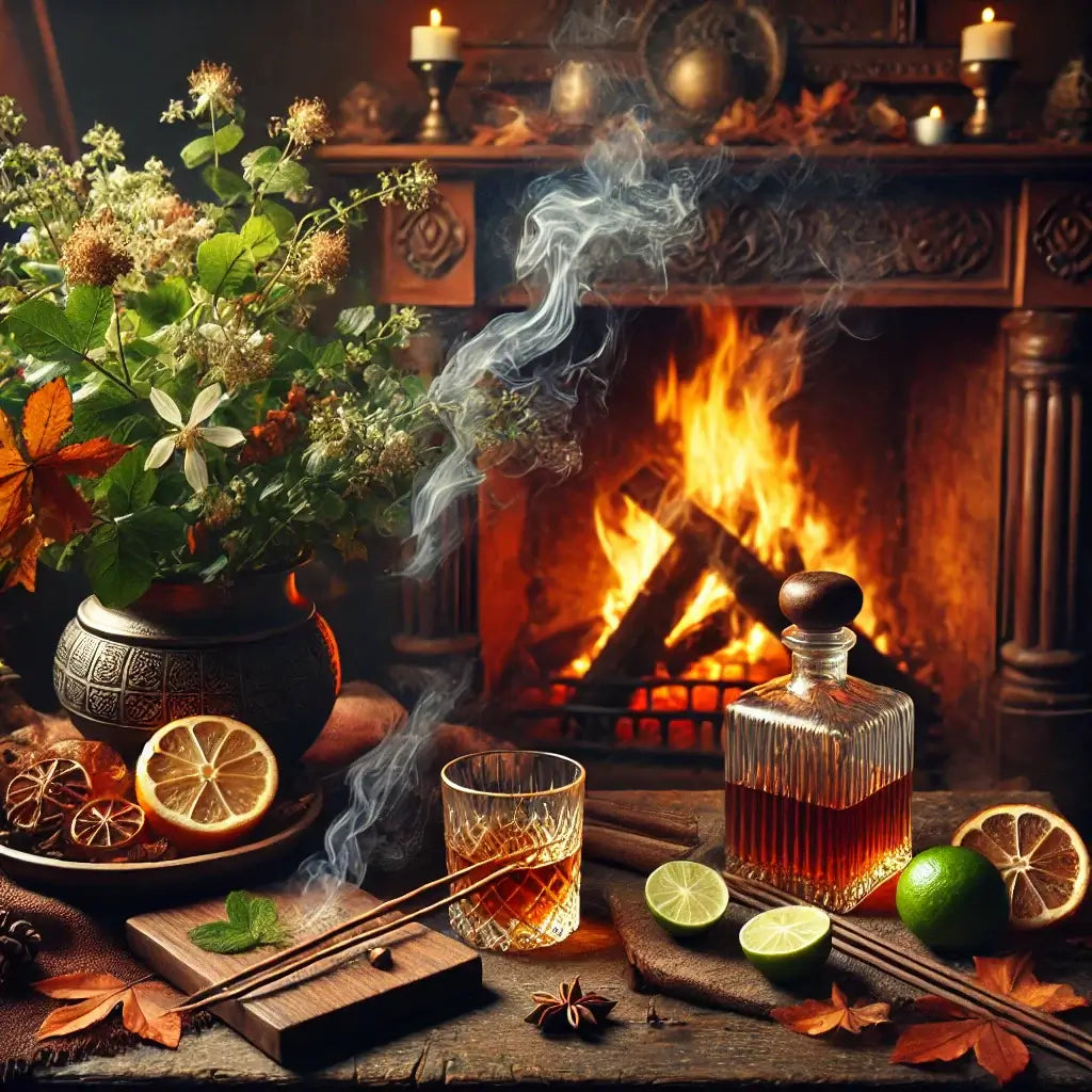 Autumn Wax Melt - Oak Fire & Incense - Cosy Autumn Scents UK