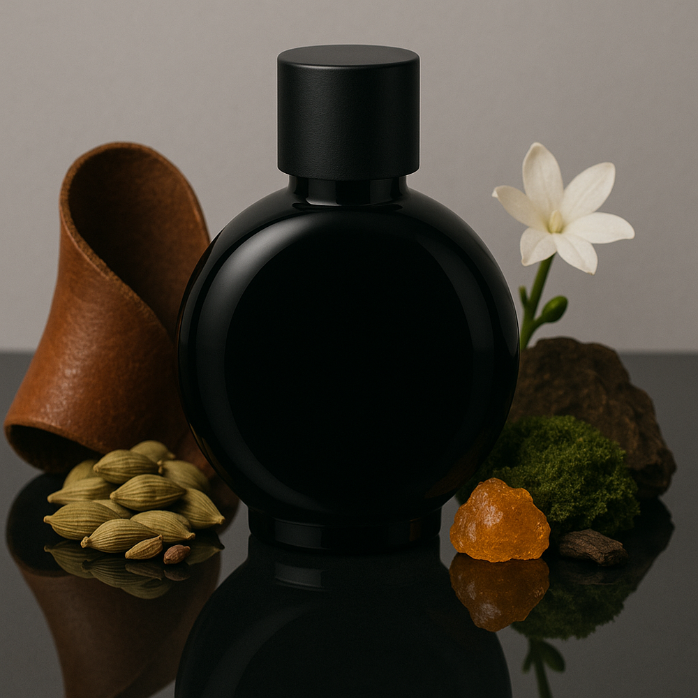 Ombre Leather aftershave-inspired wax melt.