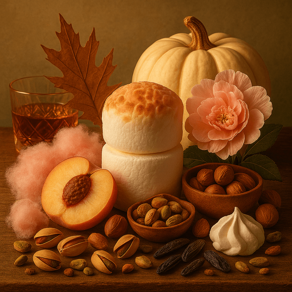 Cosy Autumn Wax Melts / Roasted Pistachio & Marshmallow Autumn Wax Melt 