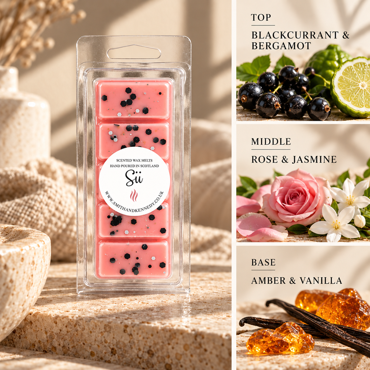 Sii perfume inspired wax melt snap bar by Smith & Kennedy Scents