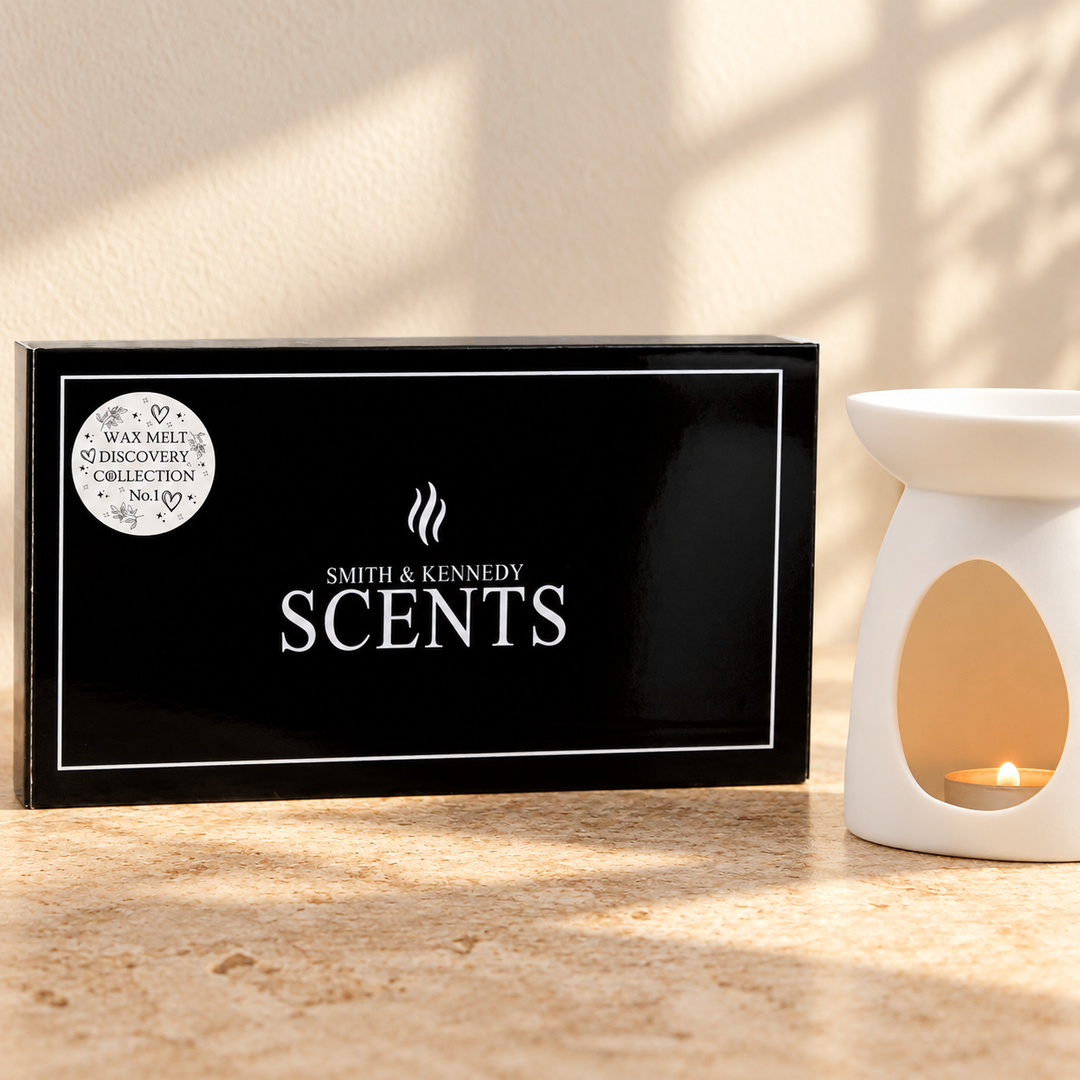 Black Smith &amp; Kennedy Scents presentation box with Scent Discovery Collection No.1 sticker