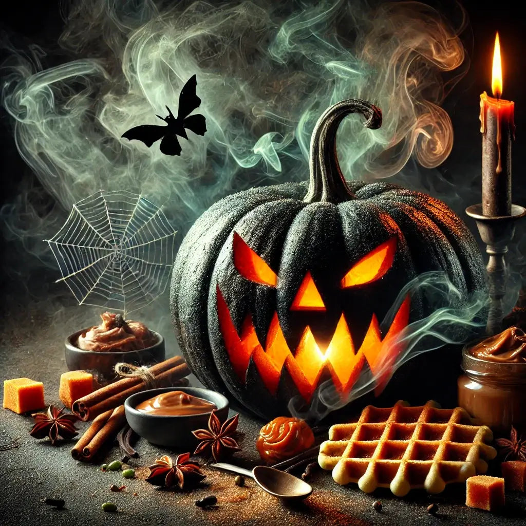 Spooky Spiced Pumpkin Halloween wax melt scent image by Smith & Kennedy Scents UK