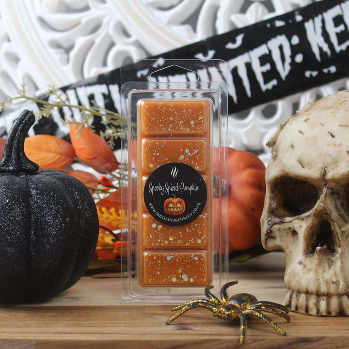 Spooky Spiced Pumpkin Halloween wax melt by Smith &amp; Kennedy Scents UK