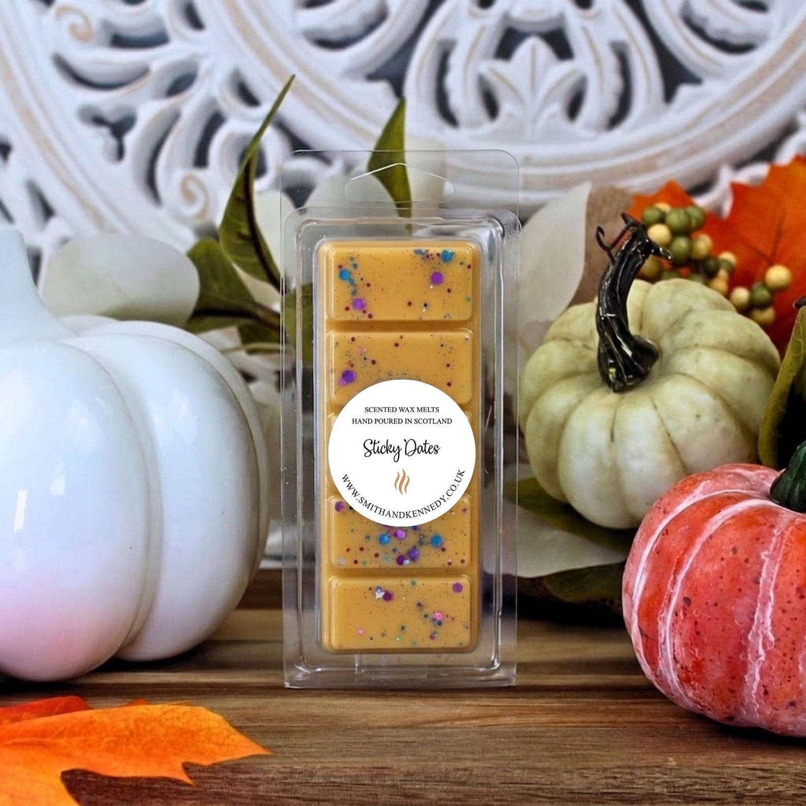 Sticky Dates Autumn Wax Melt - Smith & Kennedy Scents UK