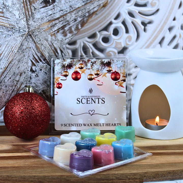 Scented Wax Melt Heart Gift - 9 Scents