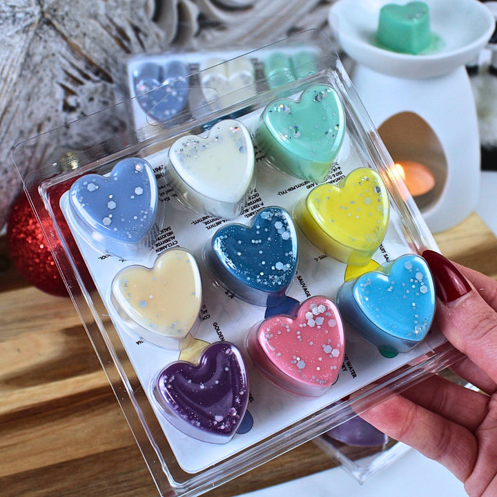 Scented Wax Melt Heart Gift - 9 Scents