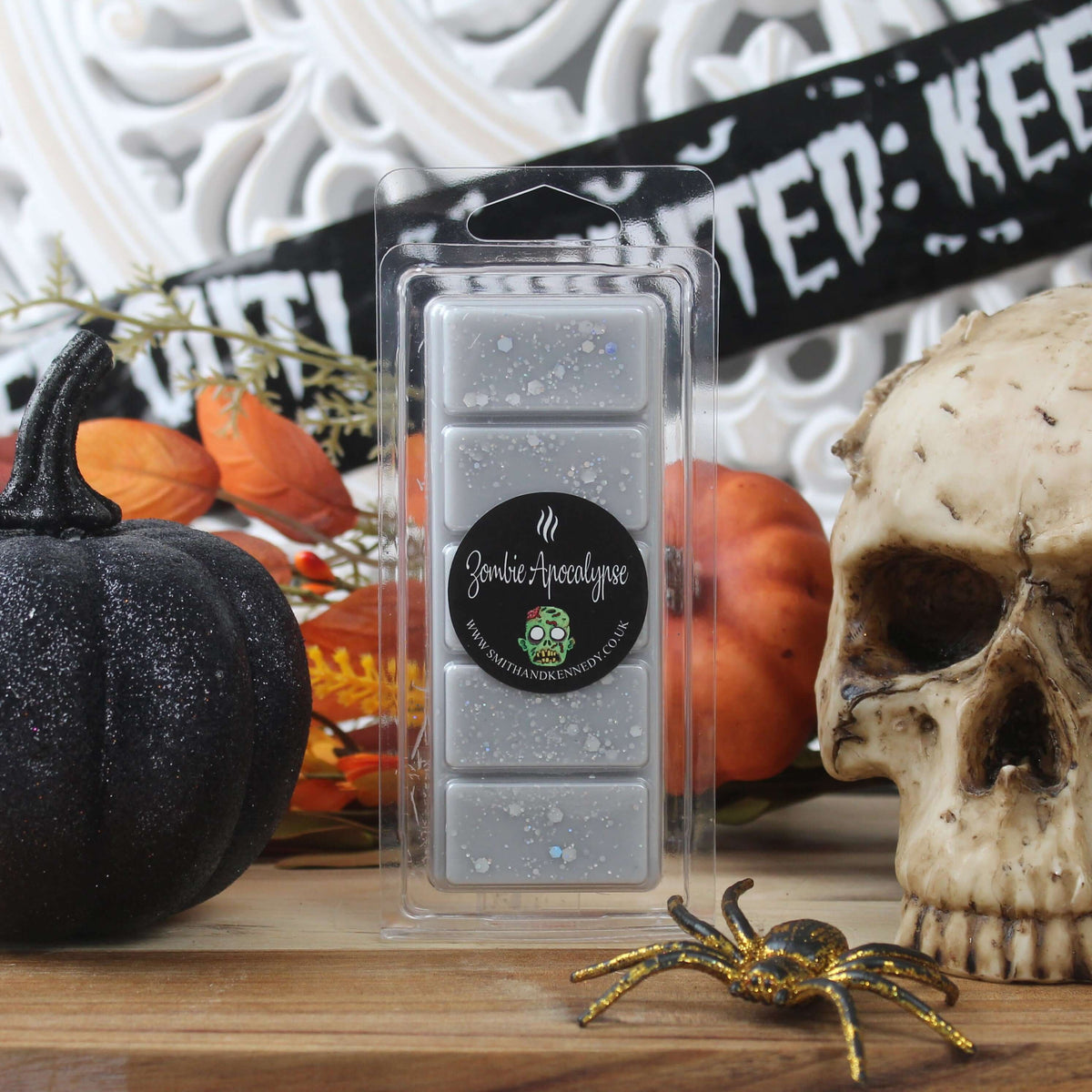 Zombie Apocalypse Halloween wax melt by Smith & Kennedy Scents UK