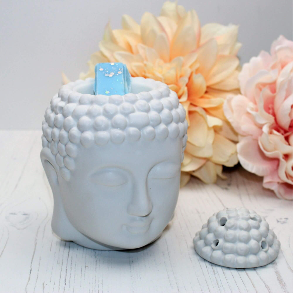 White Buddha Wax Melt Burner