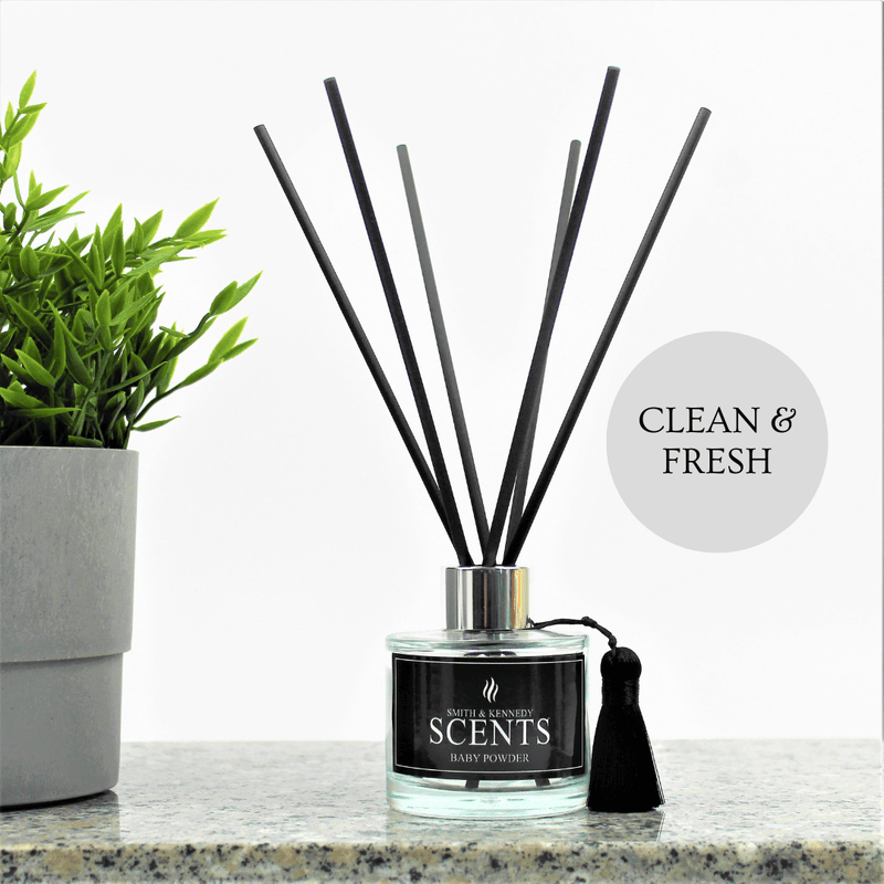 Scented Reed Diffuser-Baby Powder