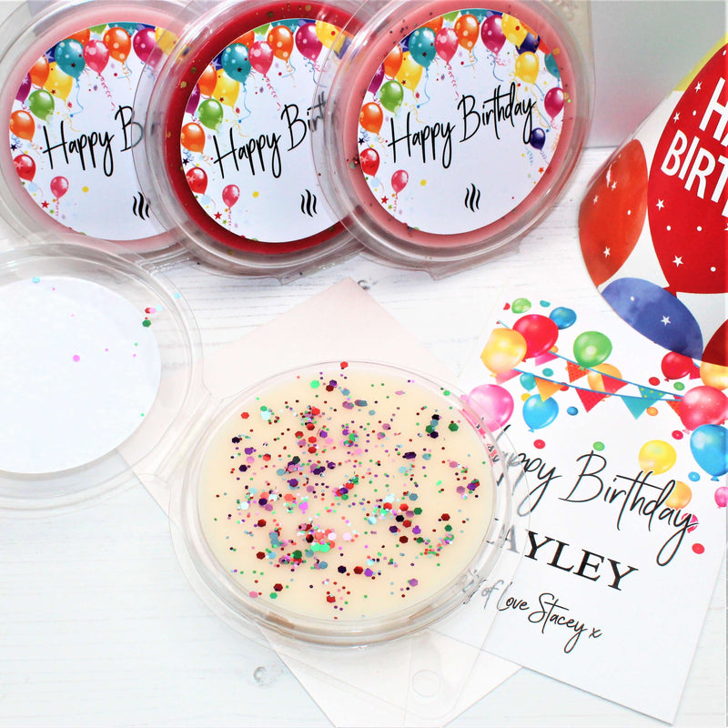 "Make a lasting impression with Smith & Kennedy Scents Birthday Wax Melt"