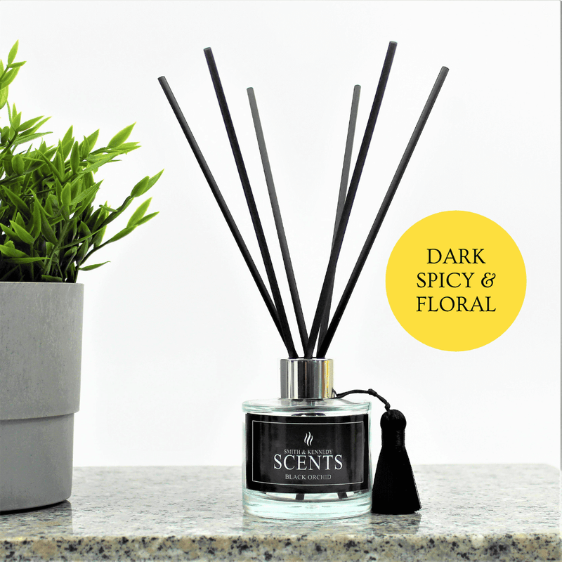 Scented Reed Diffuser-Black Orchid
