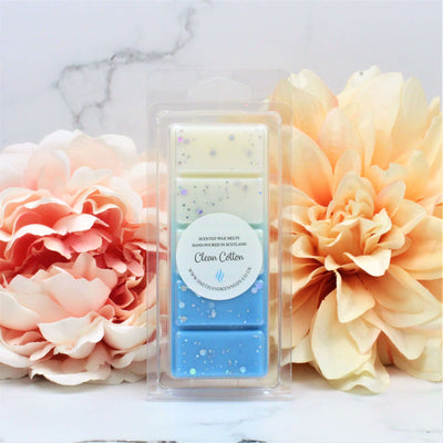 Clean Cotton Scented Wax Melt Snap Bar / Laundry Inspired