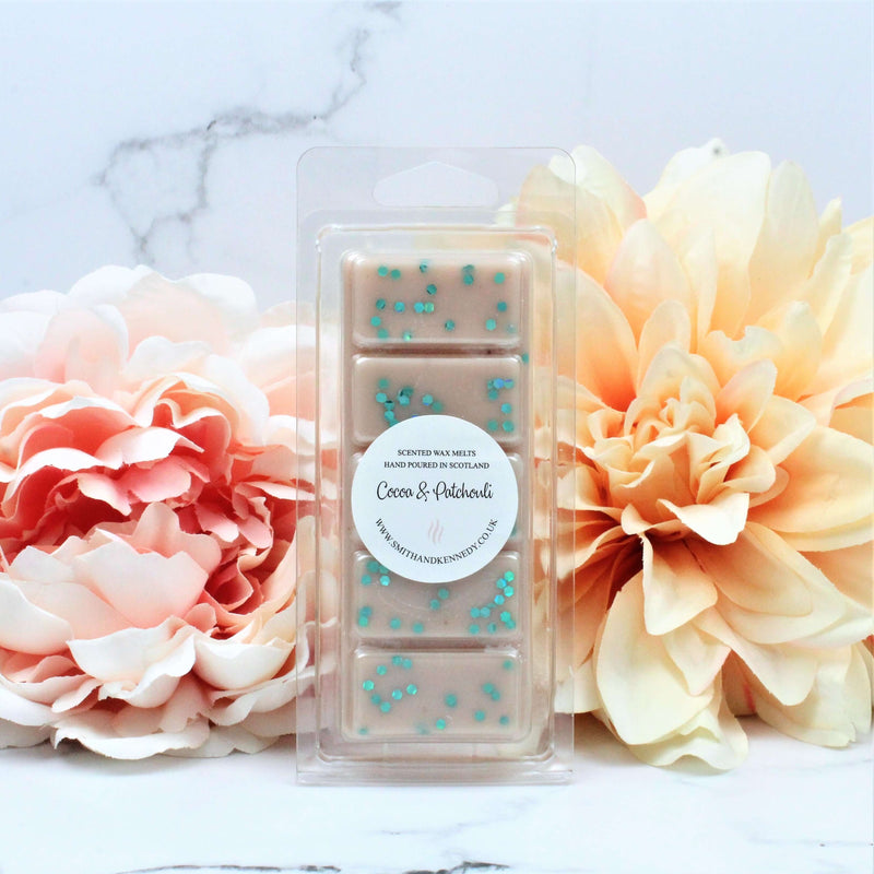 Cocoa & Patchouli Luxury Scented Wax Melt Snap Bar