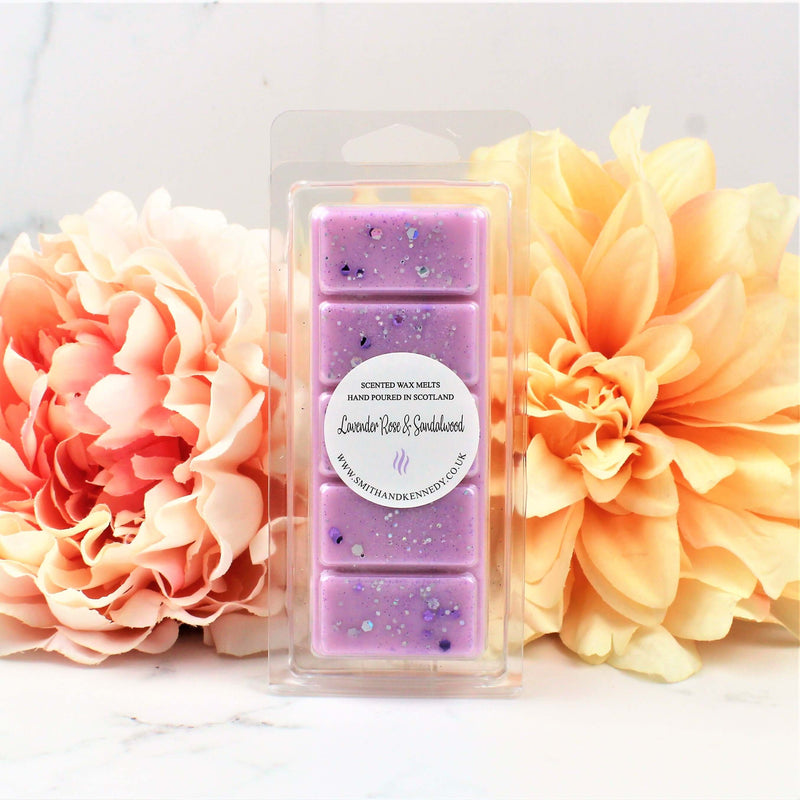 Lavender Rose & Sandalwood Wax Melt- Relaxing & Floral