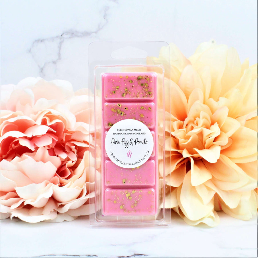 Pink Fizz & Pomelo Scented Wax Melts / Best Wax Melts In The UK