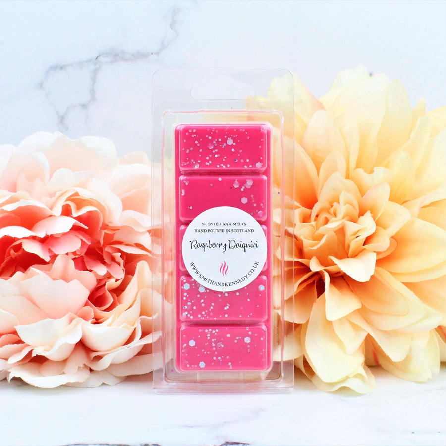 Raspberry Daiquiri Scented Wax Melts, Fruity Summer Wax Melts